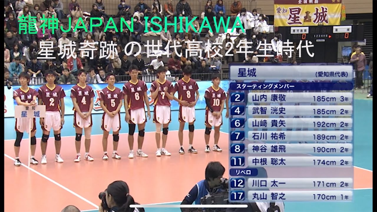 星城vs鹿児島商業 準決勝 2013年 65回 春高バレー #ishikawa #石川祐希