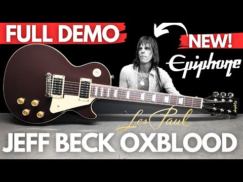Epiphone Jeff Beck Oxblood Les Paul – Is It WORTH IT? (Full Demo
