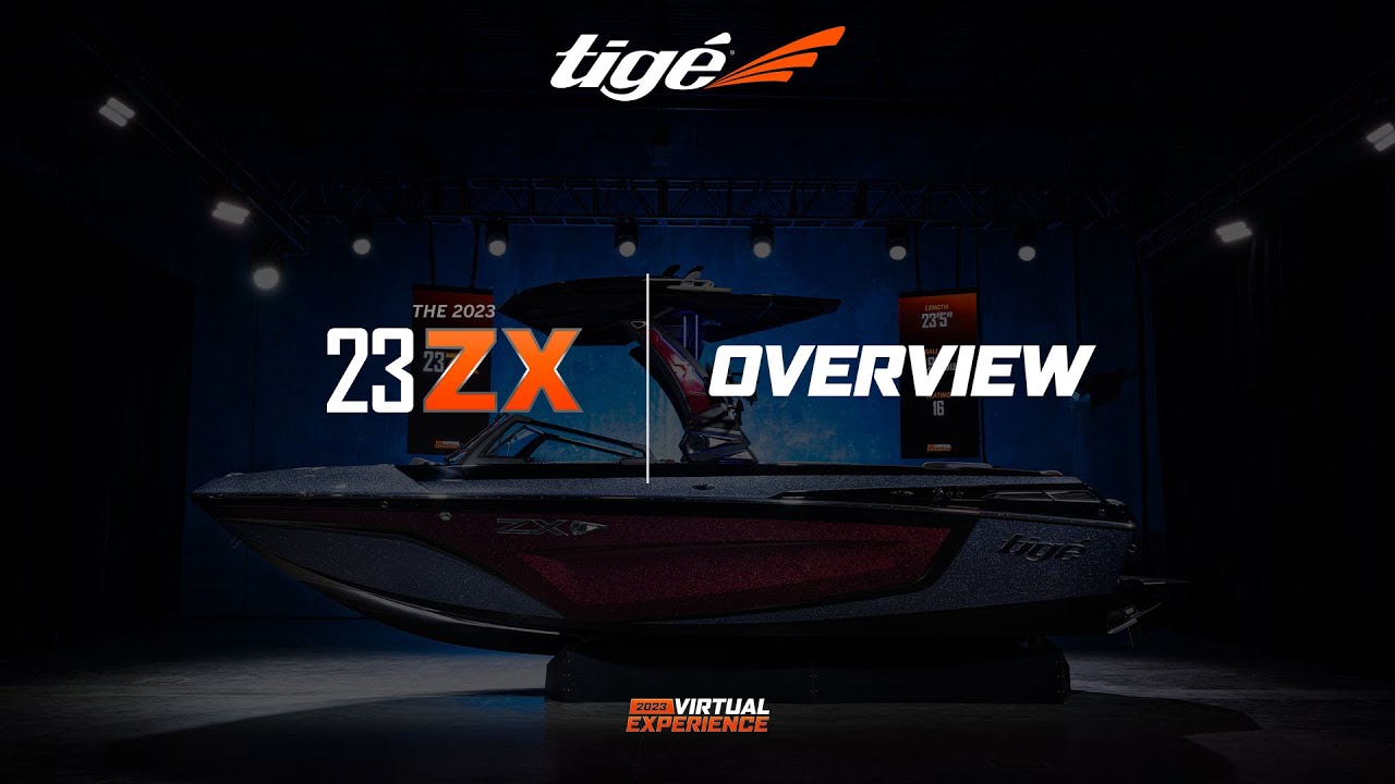 23ZX Overview | 2023 Tige Boats Virtual Experience - YouTube