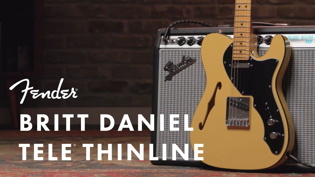 Britt Daniel Tele® Thinline – Fender