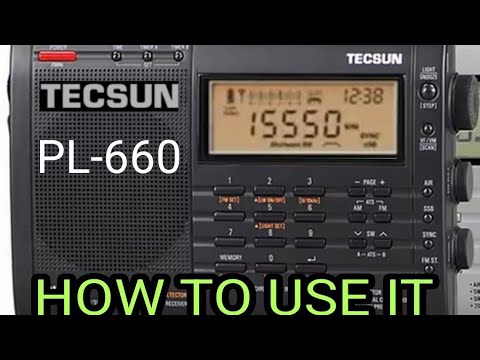 Tecsun PL-660 Classic Unbox & How to use it - YouTube