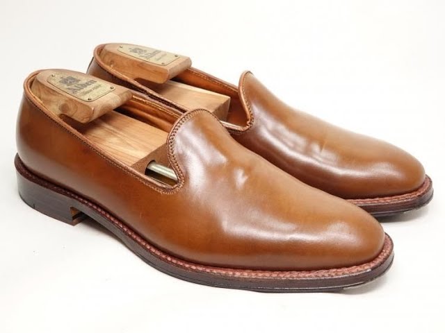 472 / 0826 超レア!! 使用数回 オールデン スリッポン ウイスキー