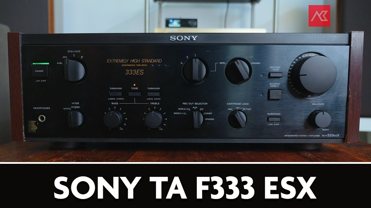 Sony TA-F333ESX Review & Demo | Built Like a Tank | #Sony333ES