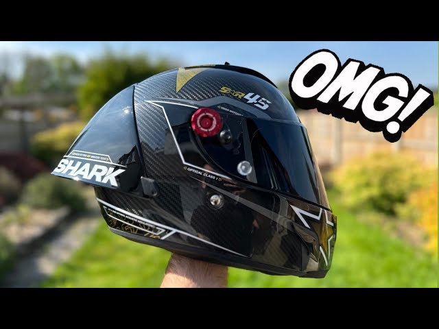My New Shark Race-R pro GP Helmet (Redding Replica) - YouTube