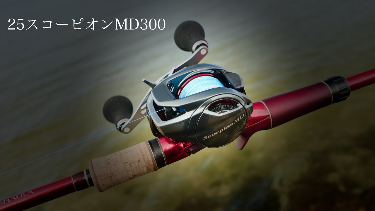 シマノScorpion スコーピオン MD300XGアースフィールドチューン済み