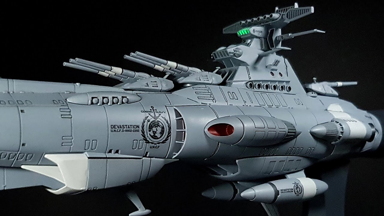 Building a Dreadnought-class space battleship 宇宙戦艦ヤマト - YouTube
