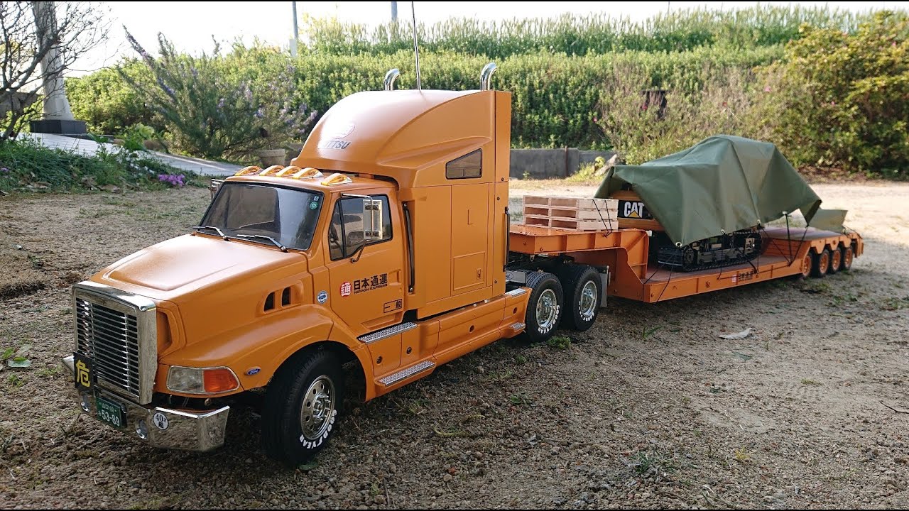 TAMIYA 1/14 フォードエアロマックス+フルスクラッチ自作重量台車です