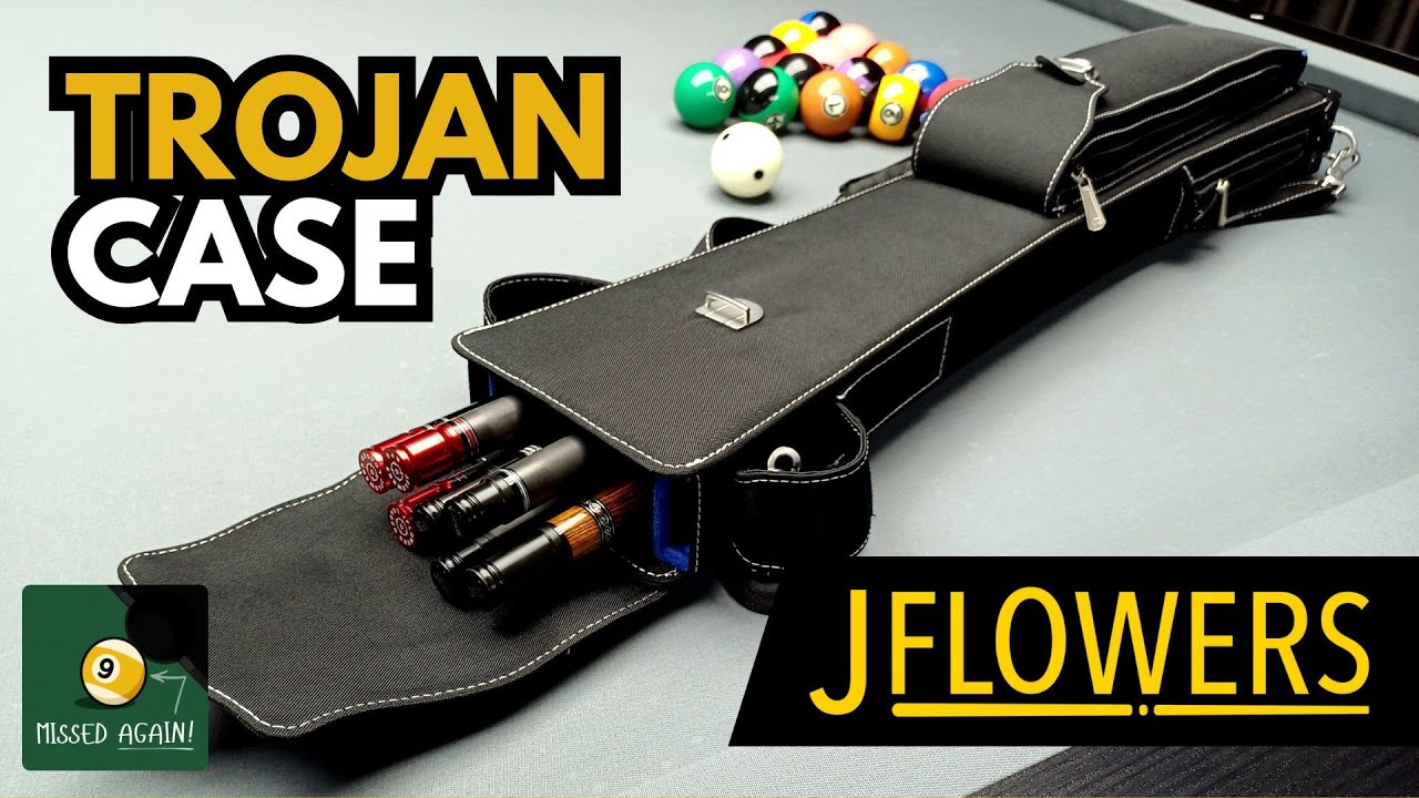 JFlowers Trojan Pool Cue Case Review (Soft Case) - YouTube
