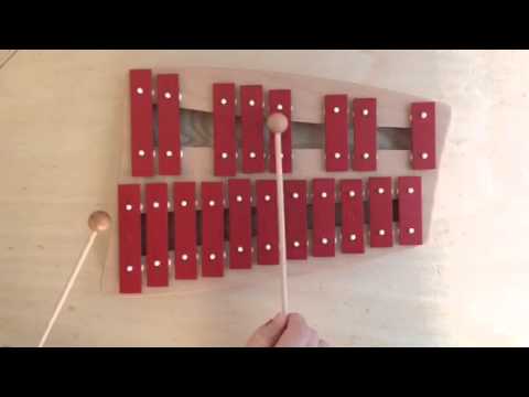 SONOR（ゾノア） NG30 シロフォン 赤 SONOR（ゾノア） 二段メタル