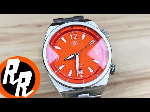 TSAO Legacy Camden Orange MD-1 Movement - YouTube