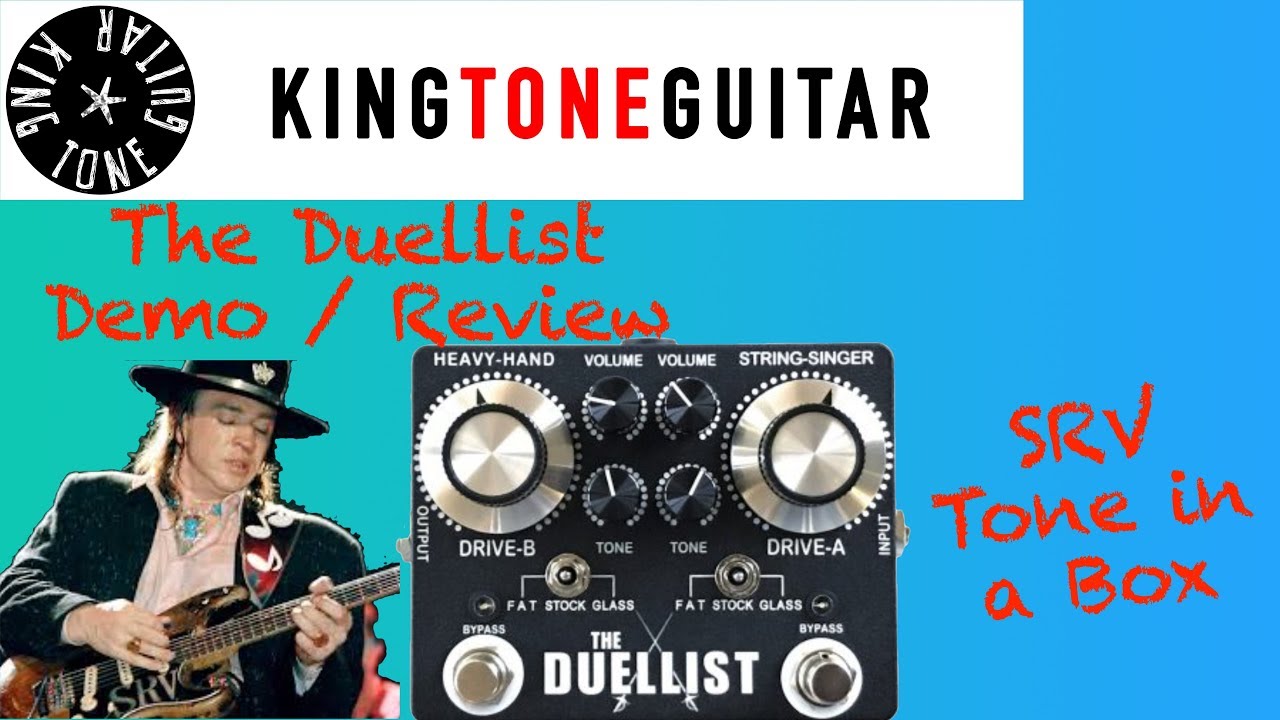 King Tone Guitar - The Duellist: Demo & Review (Stevie Ray Vaughan