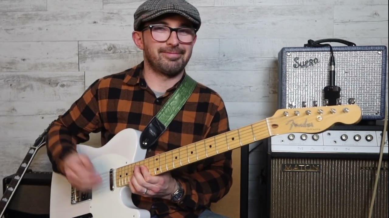Fender Telecaster Heritage 50's Model (MIJ) demo - Adrian Whyte