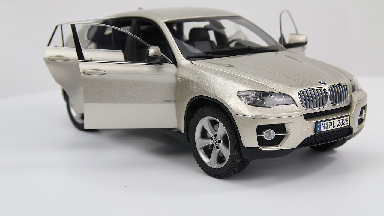 1/18 Kyosho BMW X6 - review - YouTube