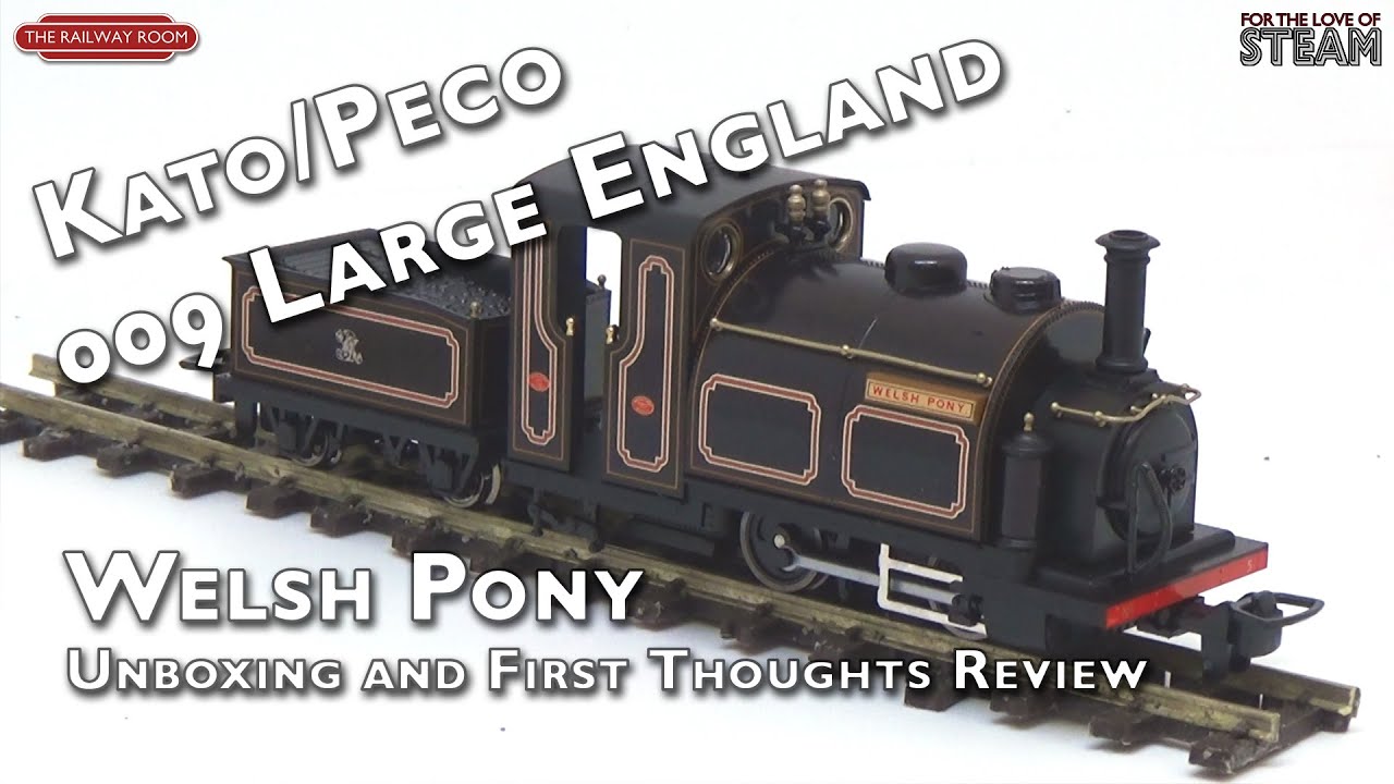 Kato/Peco Large England Welsh Pony 009 Unboxing & Review | The