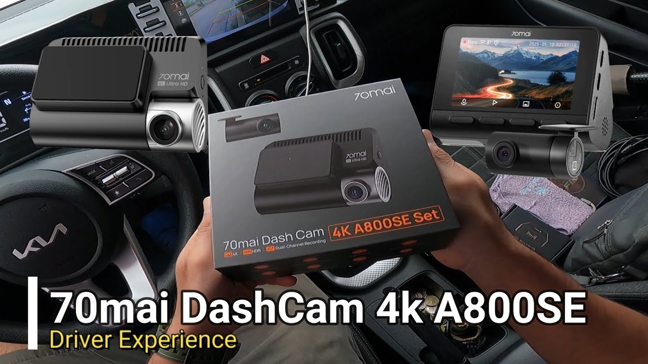 70mai DashCam 4k A800SE - Driver Experience IFIDtv #70mai