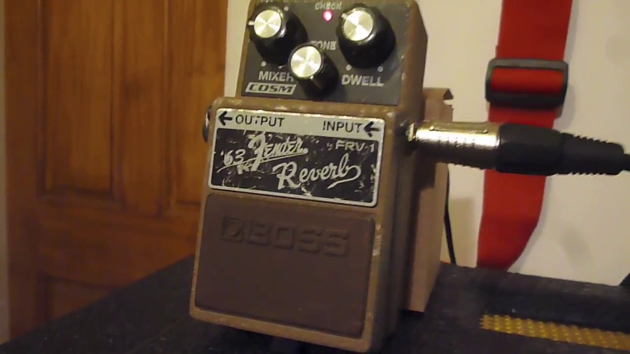Boss 63 Fender Reverb - YouTube