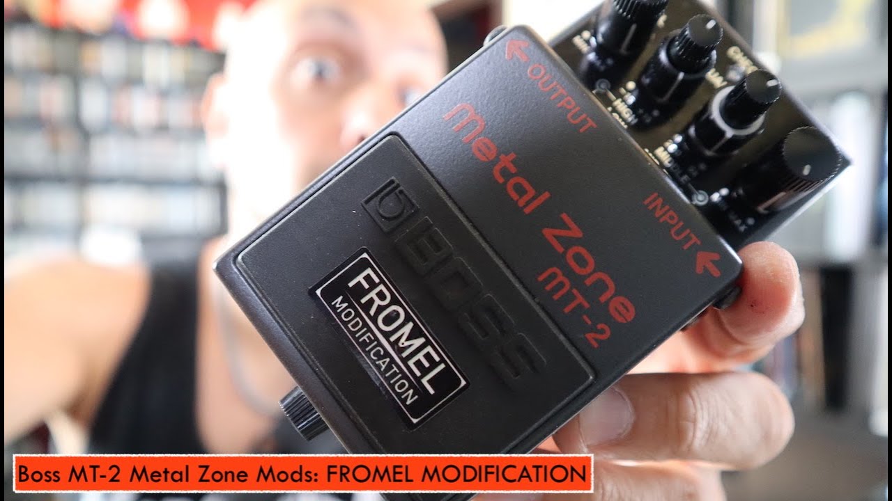 Boss MT-2 Metal Zone Mods: FROMEL MODIFICATION - YouTube