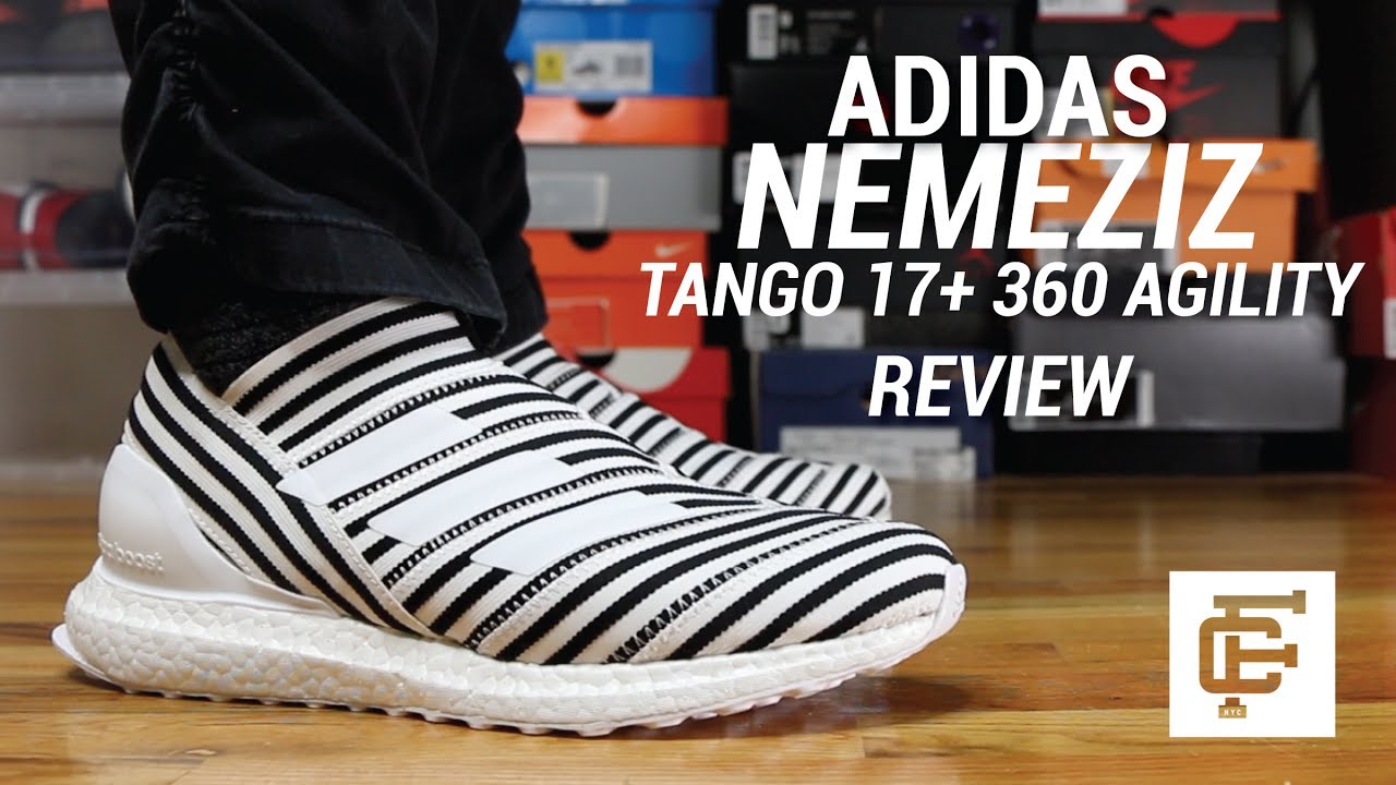ADIDAS NEMEZIZ TANGO 17+ ULTRA BOOST REVIEW - YouTube