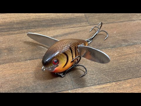 壊れたルアーをハネモノに転生させてバスを釣る動画 秋のバス釣りに