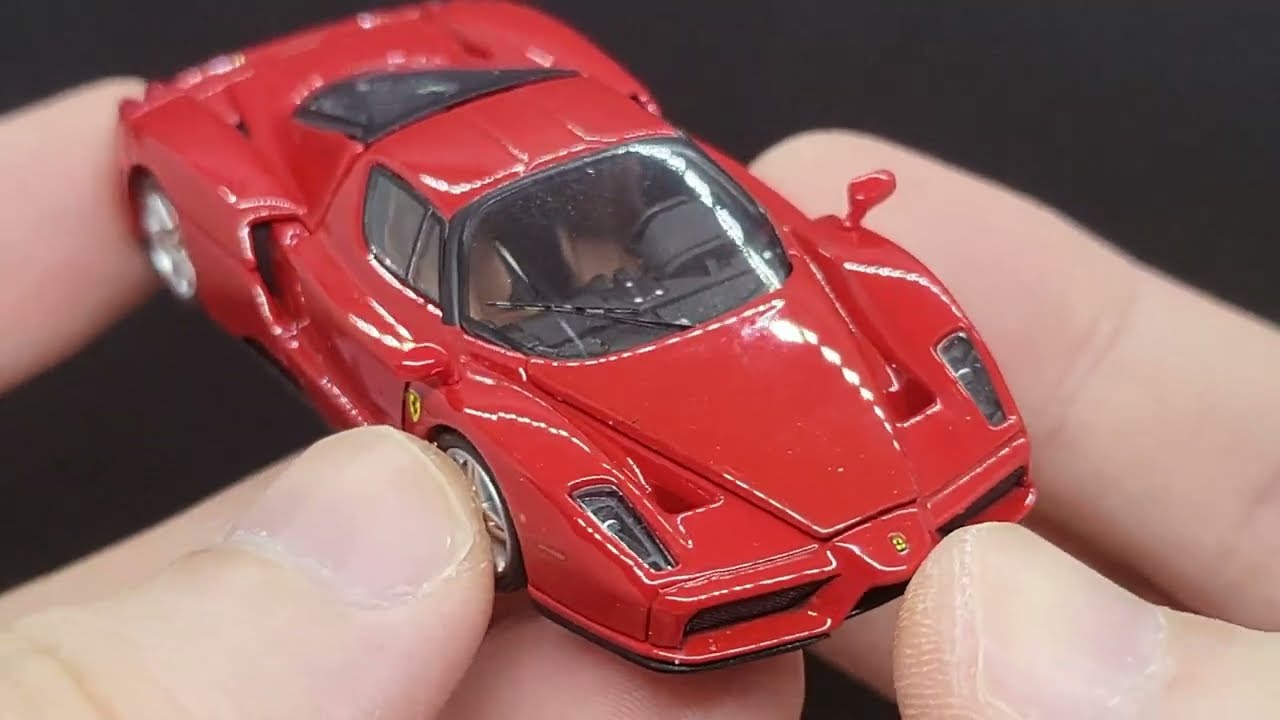 1/64 King Model Ferrari Enzo Unboxing - YouTube