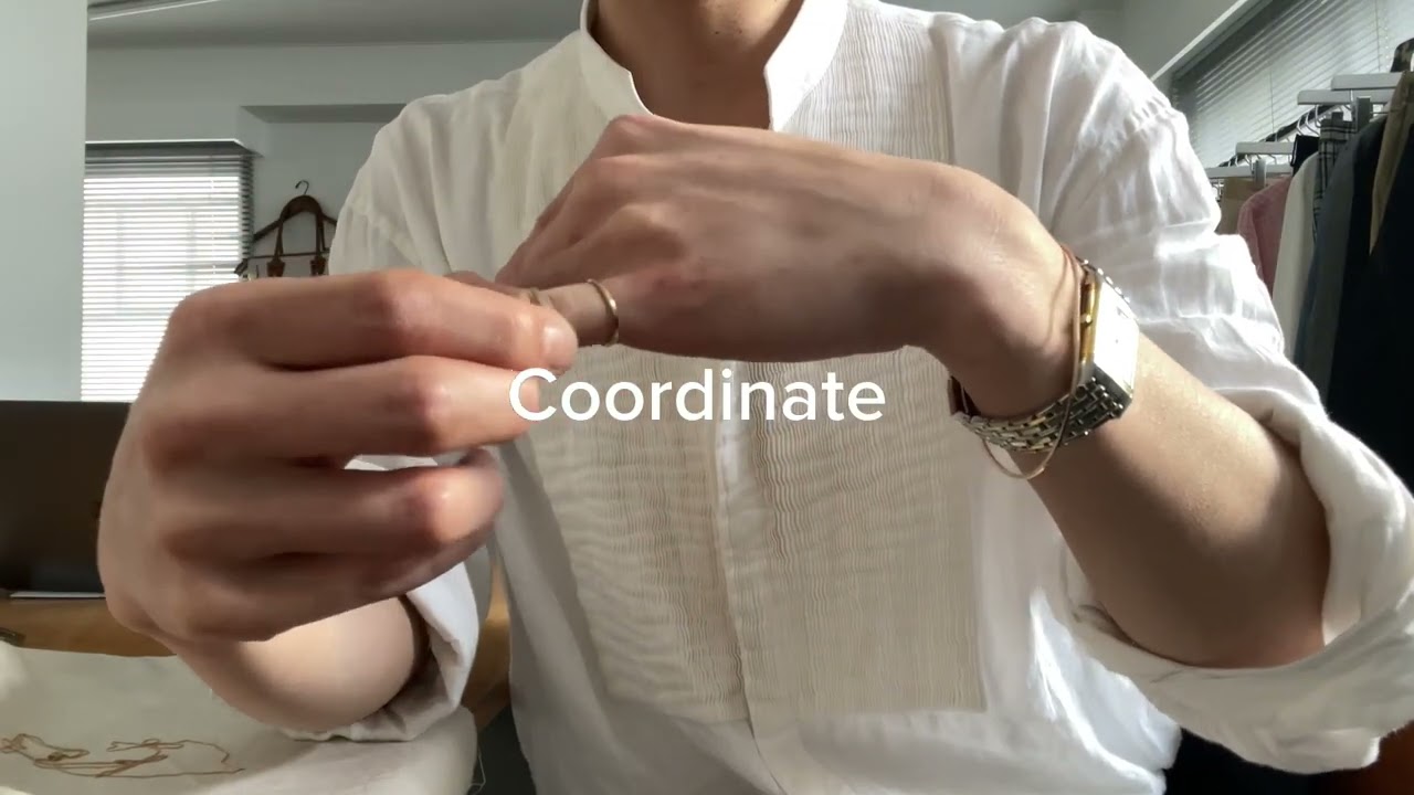 DAN TOMIMATSU】HAIR BAND RING SILVER