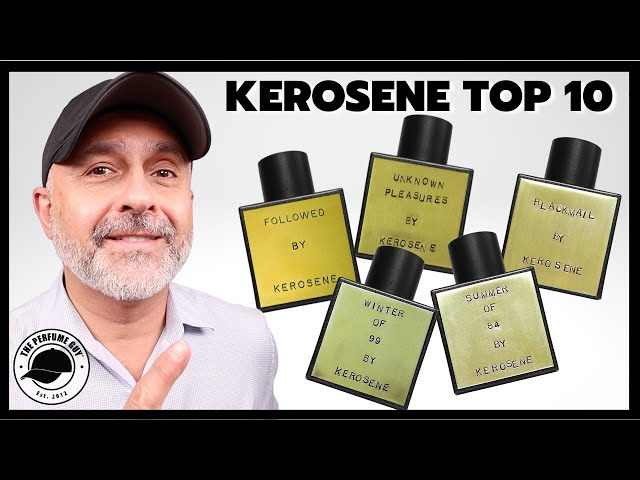 Top 10 KEROSENE FRAGRANCES | Favorite Kerosene Perfumes Ranked