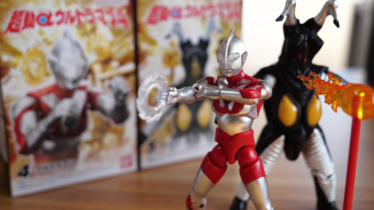New candy toys] Unboxing Cho-do Alpha Ultraman 4 Ultraman & Zetton