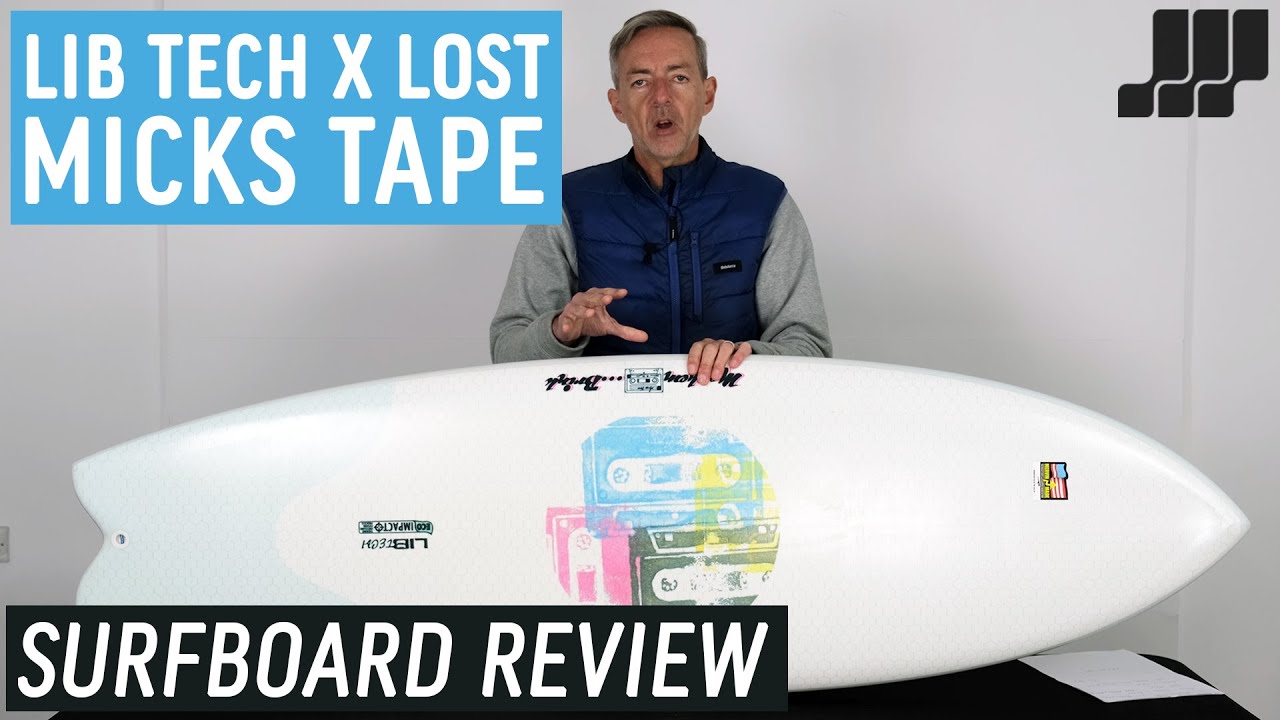 Lib Tech x Lost Micks Tape Surfboard Review - YouTube