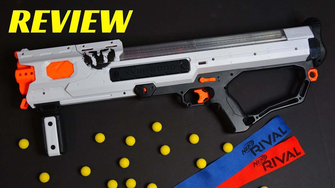 REVIEW] NERF RIVAL Phantom Corps HADES XVIII-6000 - YouTube