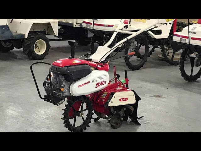 中古農機 一輪管理機 SK40E 紹介動画 - YouTube