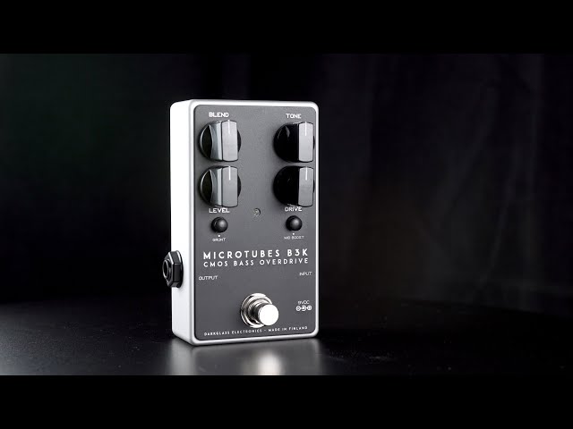 Darkglass Electronics Microtubes B3K V2 Bass Overdrive - YouTube