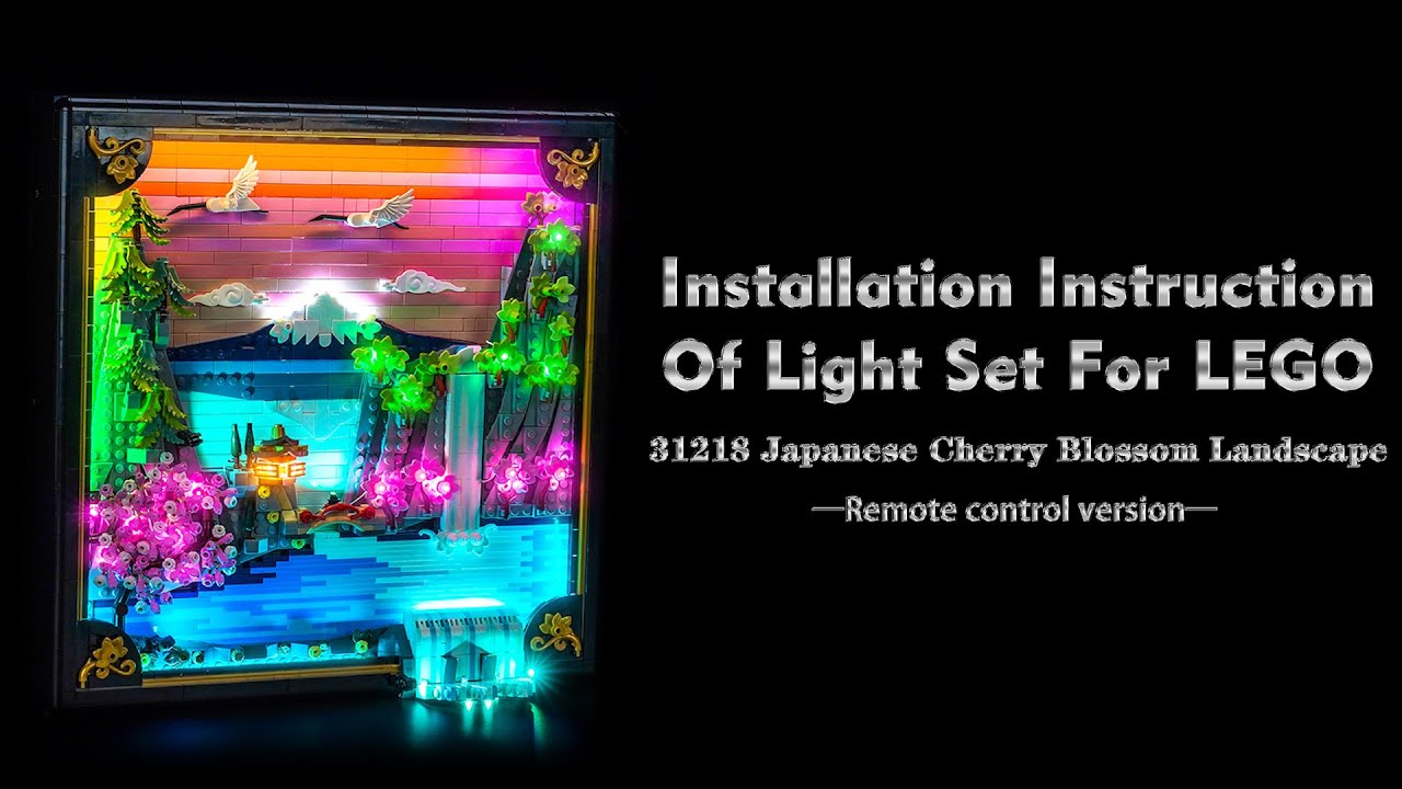 Installation Instruction Of Light Set For LEGO 31218 Japanese