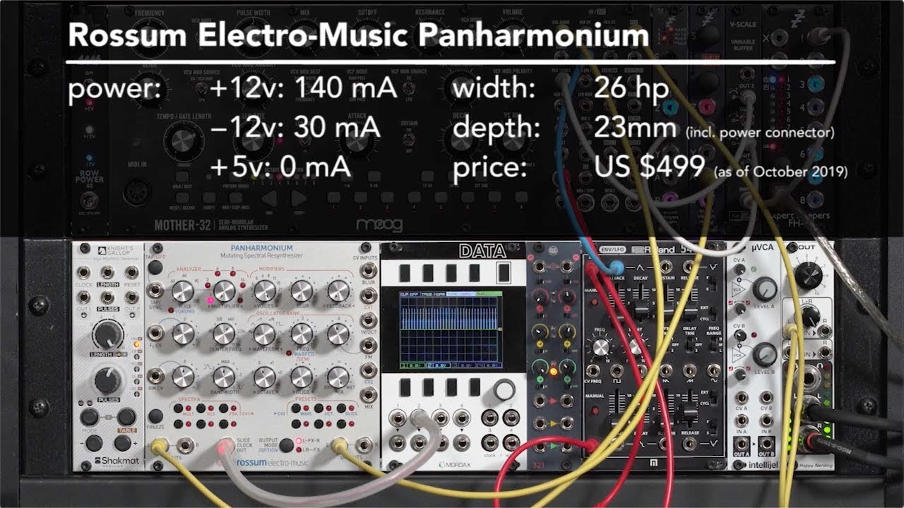 Rossum Panharmonium 1/2: explained - YouTube