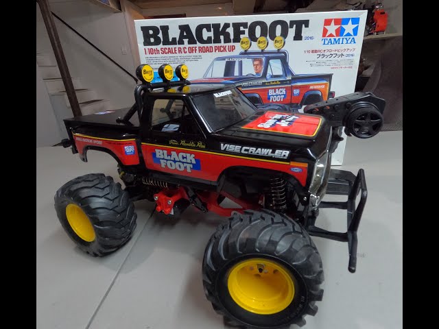 Tamiya Blackfoot 2016 version build and trip down memory lane