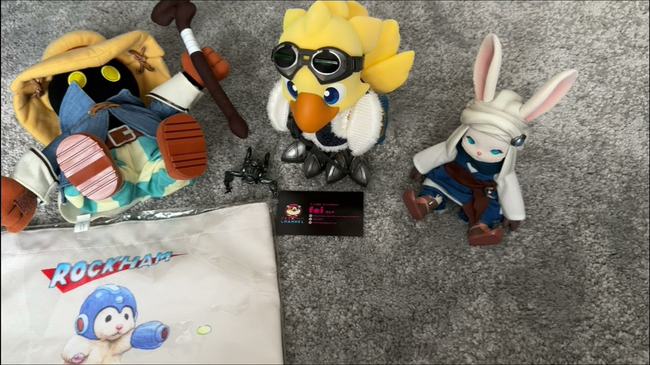 実写】FF14 レポリット＆アルファ フィギュア ゲーム系レコードなど