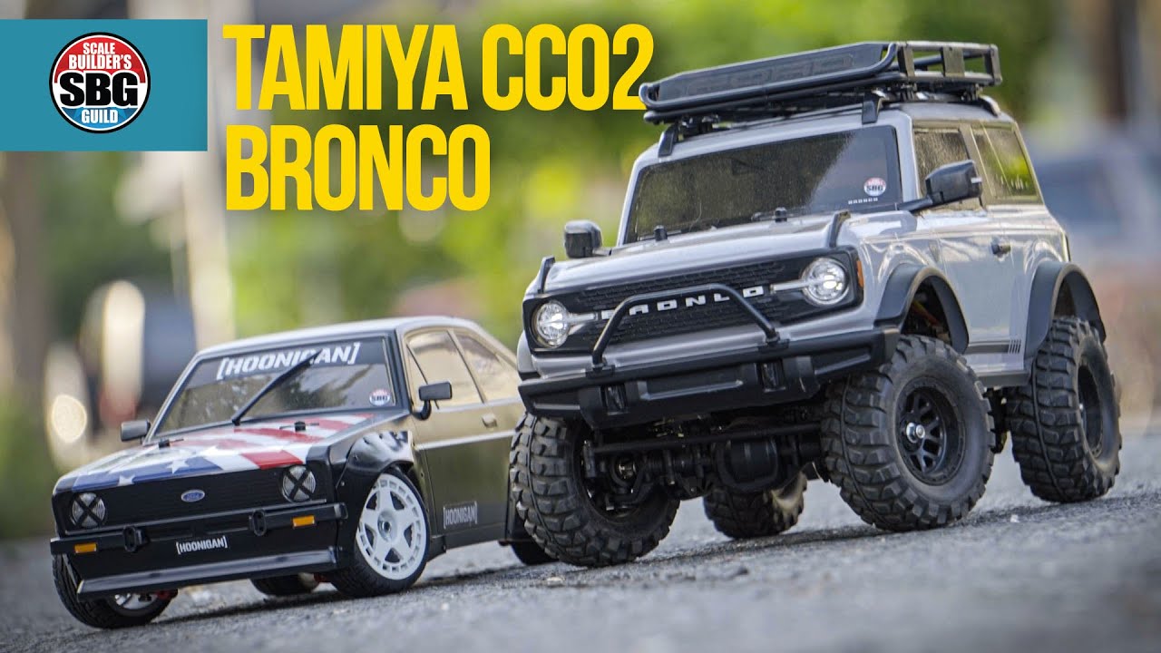 New Tamiya CC02 Ford Bronco - This is how you do Lexan! - YouTube