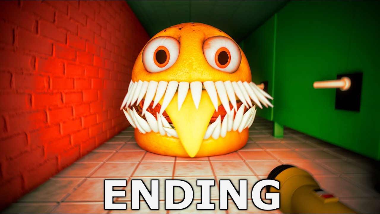 GIANT MONSTER BURGER🍔 ] MonsterBurg - Full Gameplay (SHORT HORROR