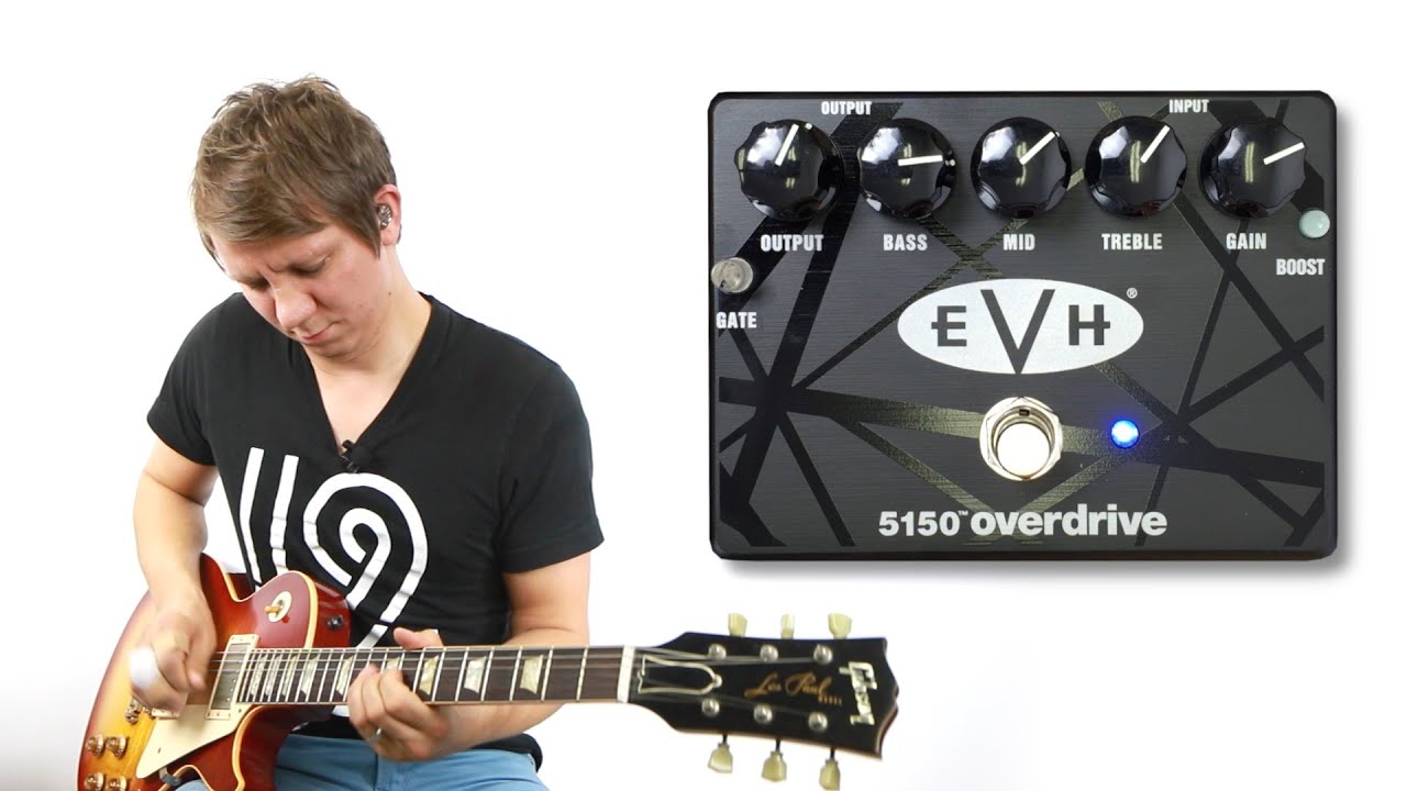 MXR EVH5150 OVERDRIVE - エディ・ヴァン・ヘイレン本人監修の元で開発