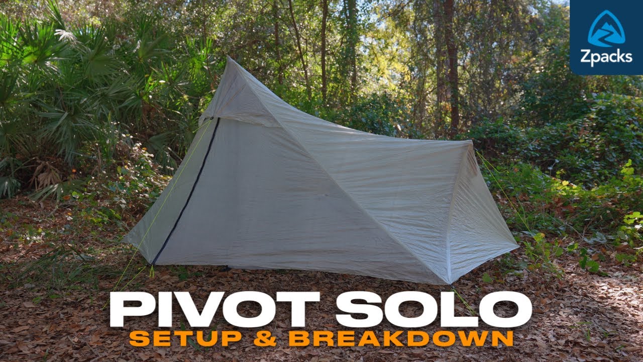 zpacks Pivot solo テント ＋純正グランドシート 試し張りのみ Pivot