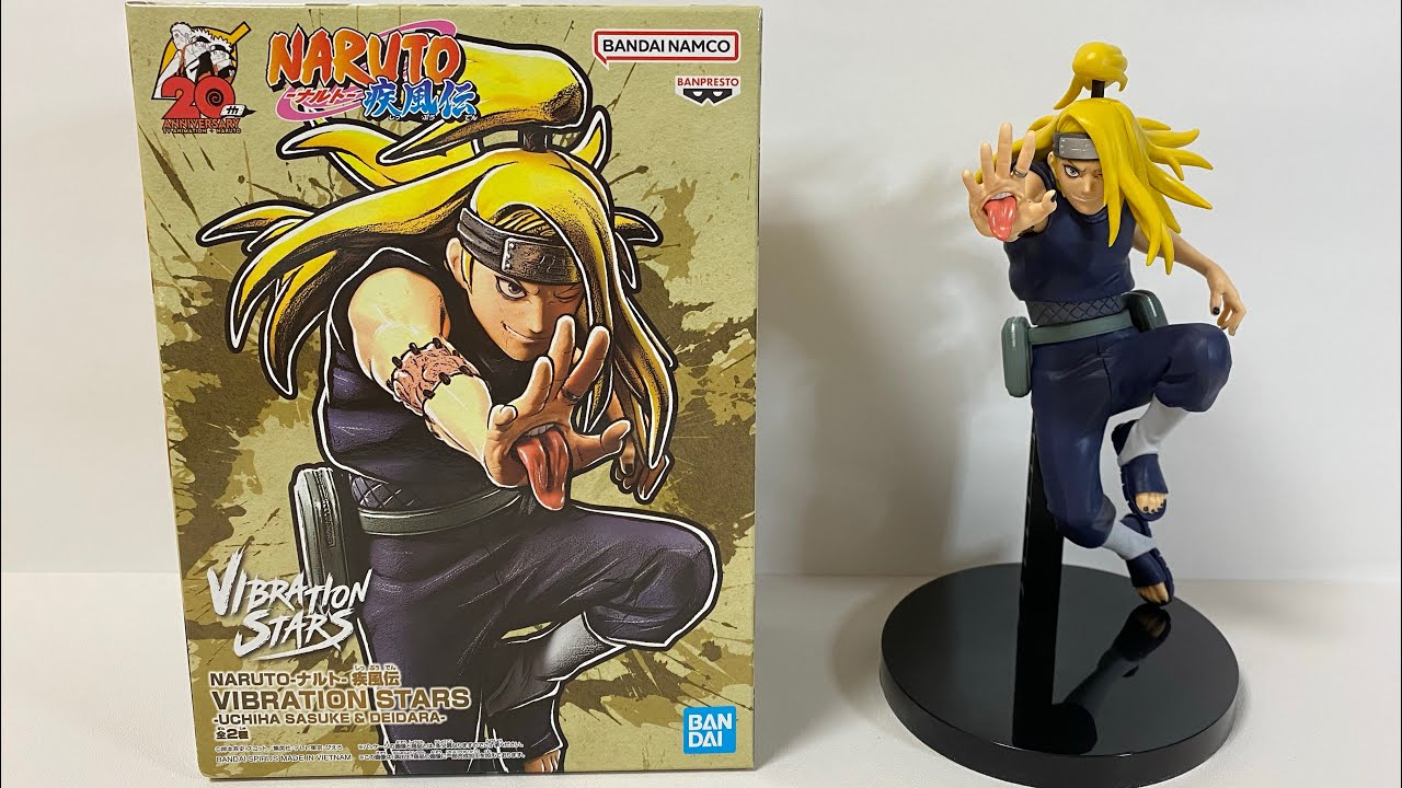 NARUTO: SHIPPUDEN DEIDARA VIBRATION STARS (vs SASUKE) Figure