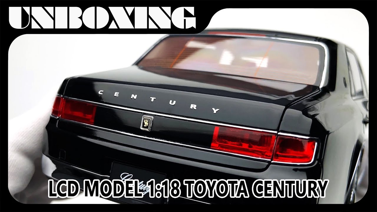 TOYOTA CENTURY (G60) 2018 / 1:18 LCD-MODEL car model / 4k video by