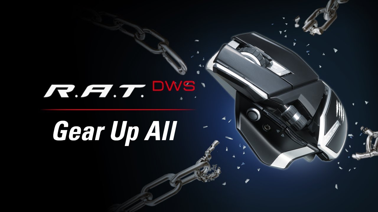 R.A.T. DWS デュアルモード ワイヤレスゲーミングマウス-MAD CATZ