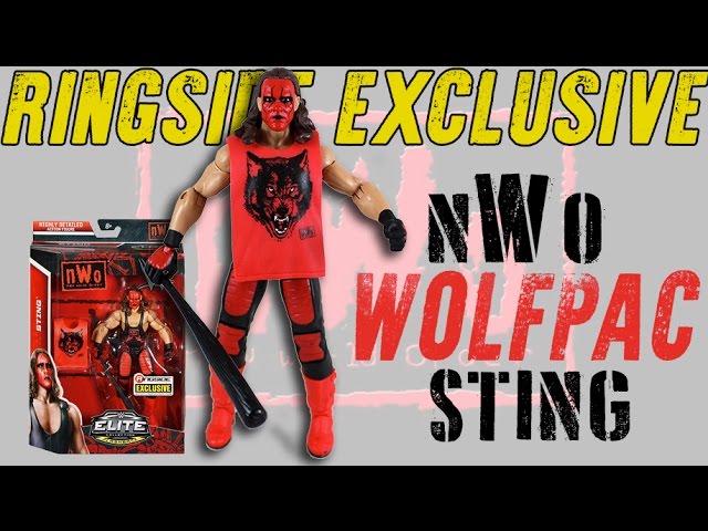 WWE FIGURE INSIDER: NWO Wolfpac Sting - Ringside Exclusive Toy