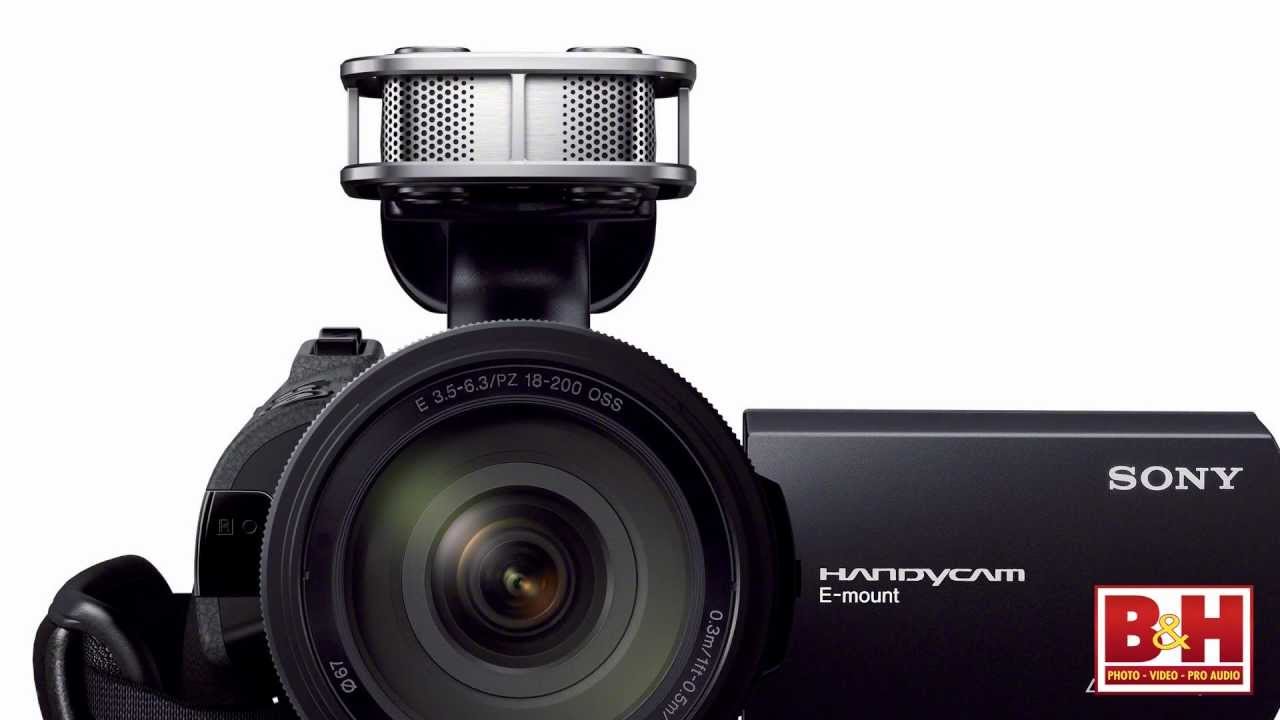 Sony NEX-VG30 - YouTube