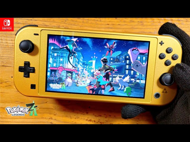Pokémon Legends: Z-A Nintendo Switch Lite Gameplay - YouTube