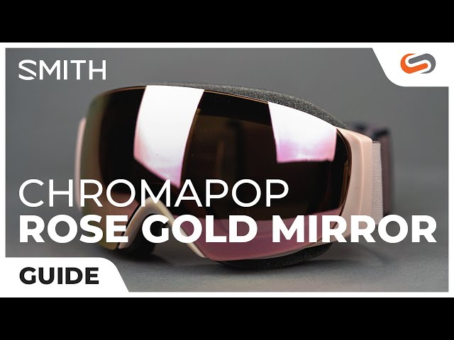 SMITH ChromaPop Rose Gold Mirror Lens Guide - YouTube