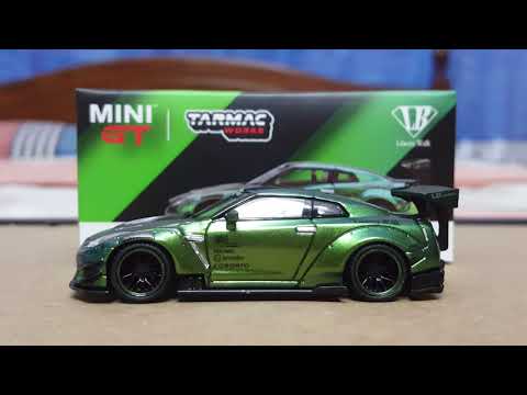 MINI GT x TARMAC WORKS 1/64 Diecast - LB Works Nissan GT-R (R35