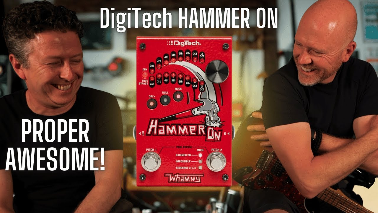 Digitech Hammer On - It's Awesome! - YouTube