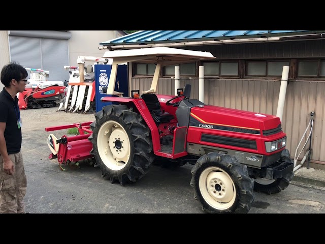 中古農機具販売 LIVE」ヤンマー トラクター FX305 - YouTube