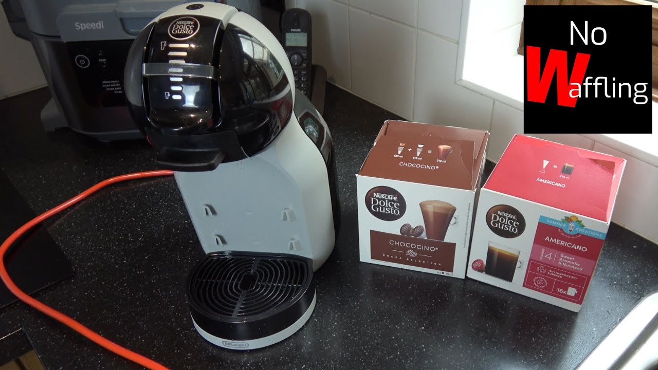How to Use the Dolce Gusto Mini Me Nescafe Delonghi Coffee Machine